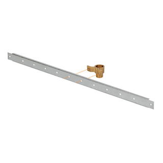 Suporte para monocomando chuveiro roscável 1/2" com travessa de 40cm