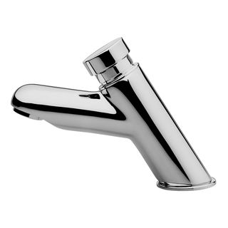 Torneira bica baixa de mesa para lavatório PressMatic 110 cromado