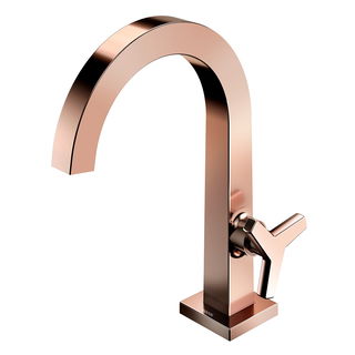 Torneira de mesa para lavatório DocolCity cobre polido