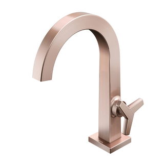 Torneira de mesa para lavatório DocolCity cobre escovado