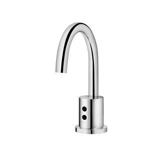 Torneira bica baixa de mesa para lavatório LEED DocolEletric cromado