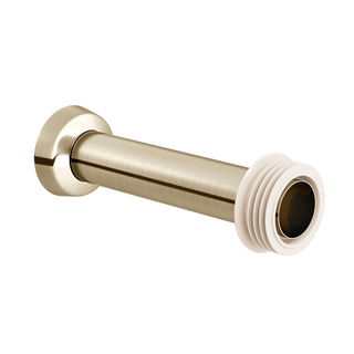 Tubo de ligação 20 cm níquel escovado