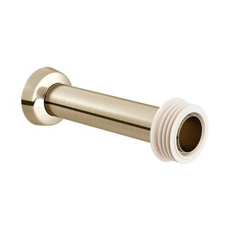 Tubo de ligação 25 cm níquel escovado
