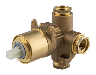 Base monocomando para banheira ou chuveiro alta pressão