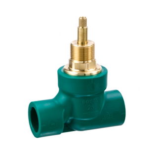 Registro de pressão em basetec ppr acionamento 1/2 volta - 20mm DocolBase