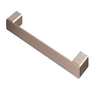 Porta-toalhas de rosto 376 mm DocolFlat cobre escovado
