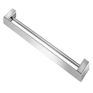 Porta-toalhas duplo 676 mm DocolFlat cromado