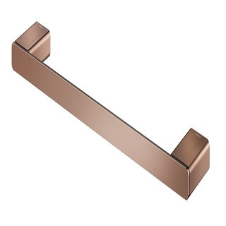 Porta-toalhas de rosto 376 mm DocolFlat cobre polido