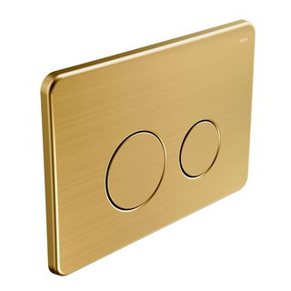 Acabamento para Caixa de Descarga Embutida Salvágua Ouro Escovado