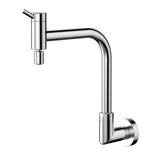 Torneira para cozinha de parede bica móvel 90° Nova Lóggica