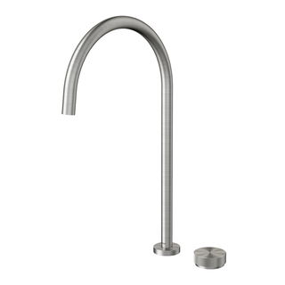 Torneira de mesa para cozinha Inox escovado
