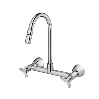 Misturador para Cozinha de Parede 1/2"  e 3/4" Nova Trio