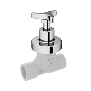 Registro BaseTec PVC Cerâmico com Acabamento Nova Trio