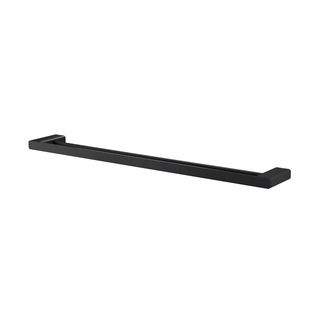 Porta-toalhas duplo 676 mm DocolFlat Ônix