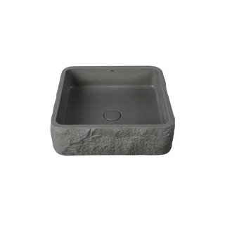 Cuba de Apoio Rock Doka Moss Grey Terrazzo