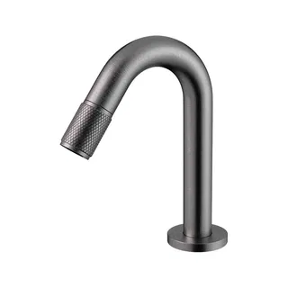 Torneira Fria de Bancada Doka 100 mm para Lavatório Brushed Nickel