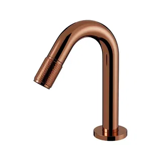 Torneira Fria de Bancada Doka 100 mm para Lavatório Rose Gold