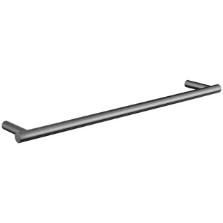 Toalheiro Simples Doka Loop Brushed Nickel