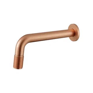 Torneira Fria de Parede Doka para Lavatório Brushed Rose Gold