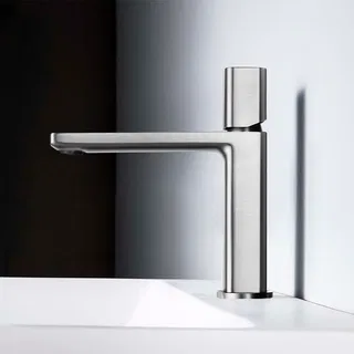 Corpo Monocomando para Lavatório Doka 121mm Rivvo Brushed Nickel