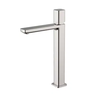 Corpo Monocomando Doka para Lavatório 239mm Rivvo Brushed Nickel