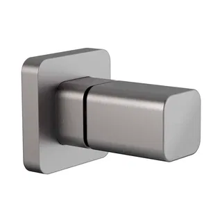 Corpo Acabamento para Registro de Pressão Doka (Deca) de 1/2 e 3/4 Rivvo Brushed Nickel