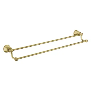 Toalheiro Duplo Ever Brushed Gold