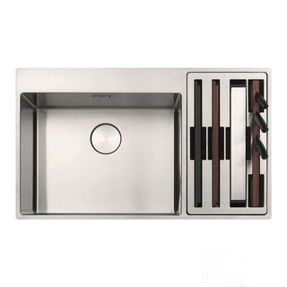 Cuba Box De Sobrepor Center Franke 86x51 c/ Acessórios e Válvula 4,5