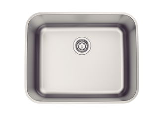 Cuba de Embutir Tramontina Dora 50 BL R6 em Aço Inox Acetinado com Válvula 50x40 cm