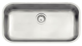 Cuba de embutir Tramontina Lavínia 56 BL em aço inox acetinado 56x34 cm