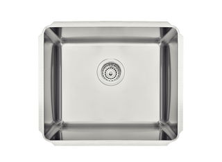 Cuba Profissional de embutir Tramontina Dritta Pro em Aço Inox com Acabamento Scotch Brite 50x40 cm