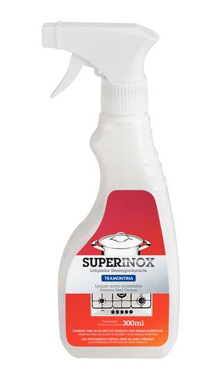 Spray para Polimento e Remoção de Manchas em Aço Inox Tramontina 300 ml