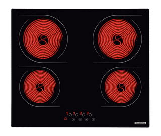 Cooktop Elétrico Tramontina New Square Vitrocerâmico com 4 Áreas de Aquecimento e Comando Touch