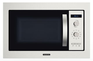 Micro-ondas de Embutir Tramontina Inox 60 25 L em Aço Inox com Acabamento Scotch Brite 8 Funções