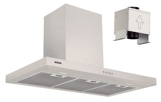 Coifa de parede Tramontina Dritta Wall 90 Split em Aço Inox 90 cm 220 V