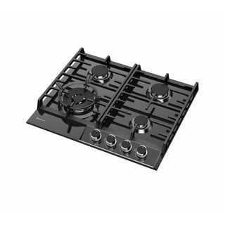 Cooktop Montreal Vidro 60cm gás - 4 queimadores