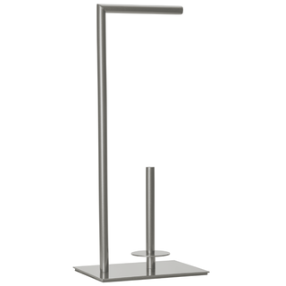 Papeleira Inox de Piso Brushed Nickel