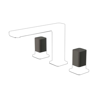 Par Volante para Corpo Misturador Quente e Frio Doka Rivvo Moss Grey Terrazzo