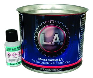 Massa Plástica L.A. - Travertino