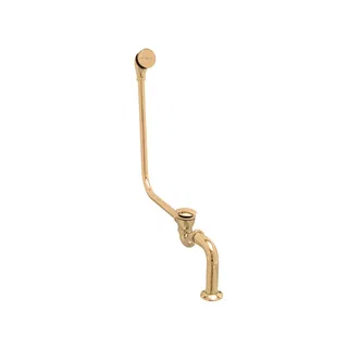 Ralo e Ladrão Doka para Banheira Vitoriana Dourado