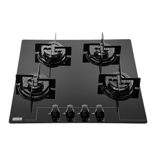 Fogão de Mesa Franke Glass 4 Bocas a Gás FHG 604 4G FC 59 x 52 cm