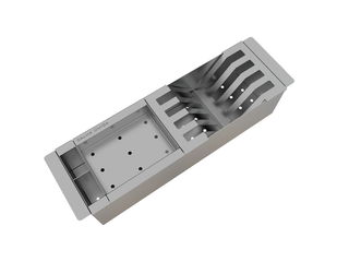 Kit Cesto Escorredor Mini Calha Úmida 3 Modulos 423x120