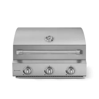 Churrasqueira a Gás Elettromec 65cm Inox 3 Queimadores