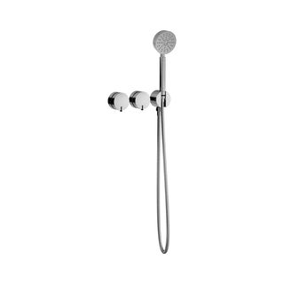 Monocomando para Chuveiro/Banheira com Desviador e Ducha Manual Doka Quantum Chrome