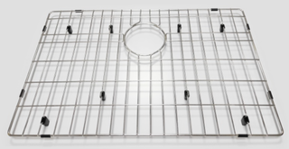 Grade Aramada Calha Úmida Quadratta Eletropolida para Cuba 60 x 40 cm