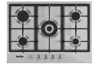 Cooktop Invita A Gás Inox 70 Cm Bivolt