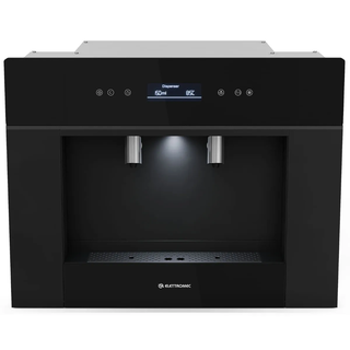 Purificador de Água Elettromec de Embutir Vetro 60cm Preto 220V DA-BI-60-VT-2TNA