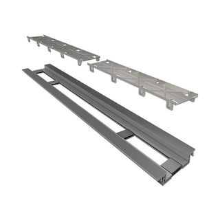 Ralo Linear Infinity Base PVC Tampa Oculta 120 cm
