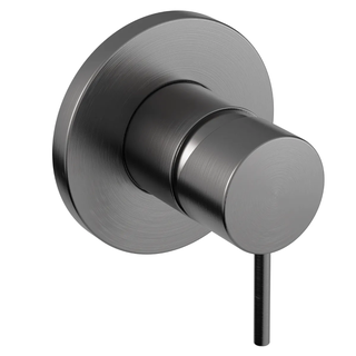 Acabamento para Monocomando de Chuveiro Doka Deca/Docol Loop Brushed Nickel