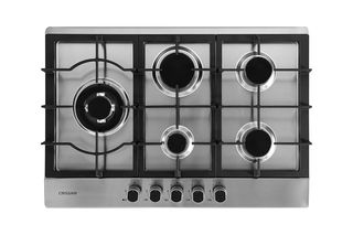 Cooktop Crissair CCB 06 G5 à Gás 5 Bocas Tripla-Chama Lateral Inox 75cm Bivolt CCB06G5